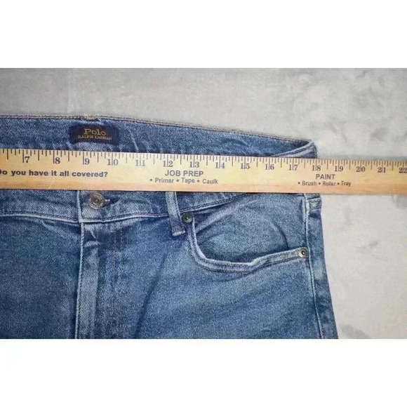 POLO RALPH LAUREN THE TOMPKINS MID-RISE SKINNY JEAN WOMEN'S SIZE 33 - Picture 4 of 12